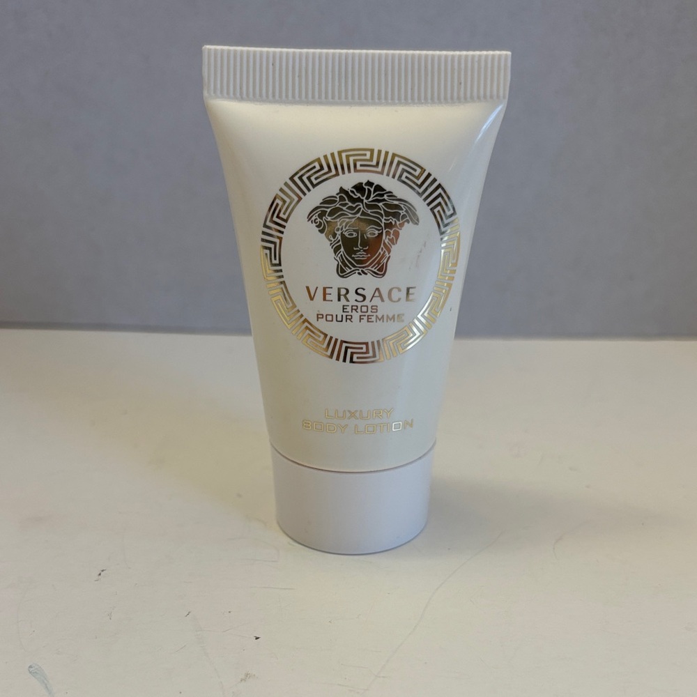 Versace White and Gold Luxury Body Lotion Tube